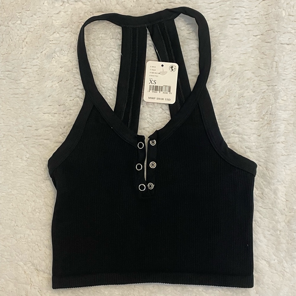 NWT Free People Free Throw Henley